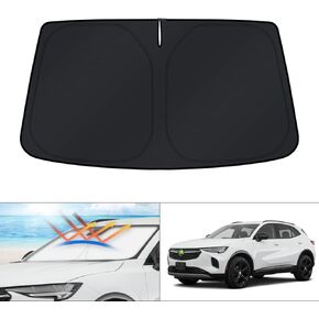 KUST Windshield Sun Shade for Buick Envision Avenir 2021 2022 2023 Sunshade Window Sun Visor Protector Foldable Blocks UV Rays Keep Your Car Cooler