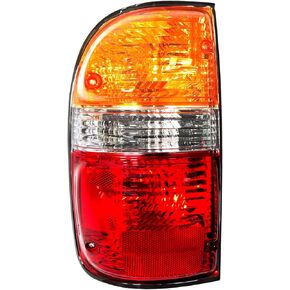 Rongxu Auto Toyota Tacoma Tail Light Assembly Compatible with 2001 2002 2003 2004, Driver Side Brake Light Rear Lamp, Replaces To 2800139 8156004060, Included the Bulb and Harness, Left