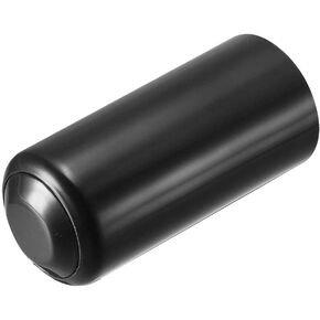 uxcell Battery Cover Mic Battery Screw on Cap Cup Cover for PGX24 SLX24 PG58 SM58 BETA58 Wireless Black