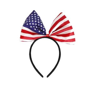 July 4th Headbands for Women and Men Independence Day Headband Cute Heart National Flag Designs Holiday Party Head Bands Decorations 1 Pcs