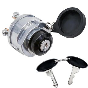Ignition Switch Key Replacement for 83940565 SBA385200331 SBA38520030 Compatible with Ford New Holland 1620 1700 1710 1715 1900 1910 1920 2110 2120 Tractor CL25 CL35 CL45 CL55 CL65 Skid Steer