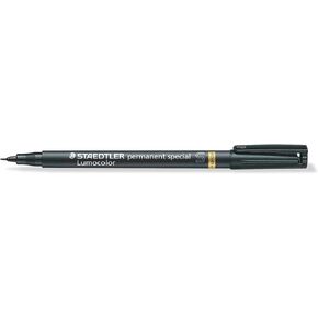 Staedtler 319 S 9 Universal Fineliner Pen LUMOCOLOR PERMANENT Special – Black, 0.4 mm