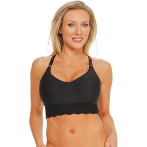 Wirefree Moisture Wick Racerback Sports Bralette with Adjustable Straps Removable Cup - Yoga Workout Fitness Low Impact