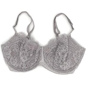Victoria's Secret Women's Dream Angels Unlined Bra Grey Striped 34D in Saudi Arabia