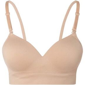 Seamless Bras for Women Wirefree Padded Bras