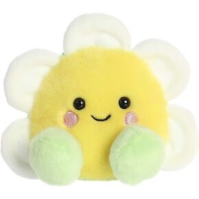 Aurora® Adorable Palm Pals™ Deon Daisy™ Stuffed Animal - Pocket-Sized Play - Collectable Fun - White 5 Inches