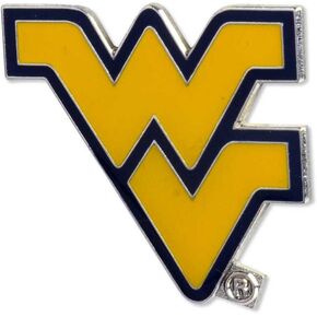 NCAA West Virginia Mountaineers Team Logo Pin