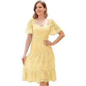 Sexy lace Girdle Temperament Women Dress