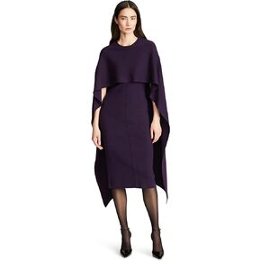 HALSTON Women's Sweater Dress in Merino Wool