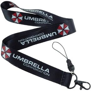 Resident Evil Cosplay Id Holder Lanyard Keychain