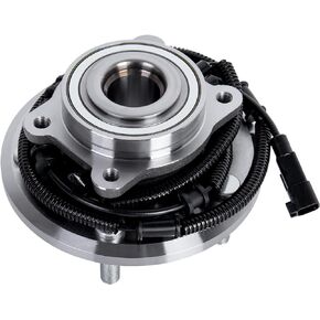 512360 Rear Wheel Hub Bearing Assembly 5 Lugs w/ABS Compatible for 2008-2012 Dodge Grand Caravan