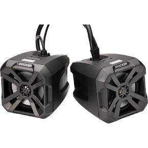 KICKER 48BTCAN65 - PowerCans 6.5" Bluetooth Speaker Pods, Pair