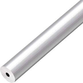 6063 Aluminum Round Tube 12mm OD 3mm Inner Dia 300mm Length Seamless Aluminum Straight Tubing for Fabrication Projects DIY Handmade Model Craft Frame Building Gardening Shop Fitting
