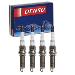 Sixity Auto 4 pc DENSO Spark Plugs compatible with Toyota Prius 1.8L L4 2010-2015