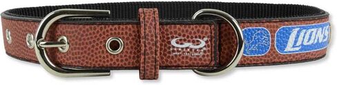 طوق كرة قدم جلدي كلاسيكي من NFL Detroit Lions، مقاس صغير in Kuwait