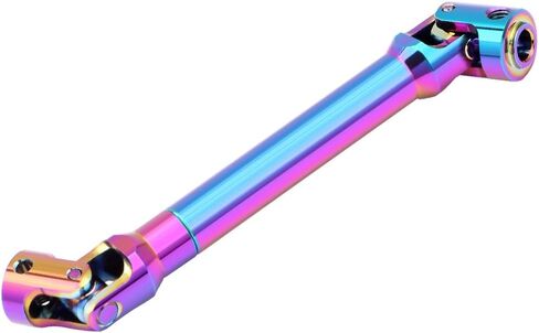 GLOBACT Colorful RC Drive Shaft Stainless Steel Driveshaft for Axial SCX10 TRX4 LCG Chassis Build 1/10 RC Crawler Upgrade Parts (60-76mm) in Saudi Arabia