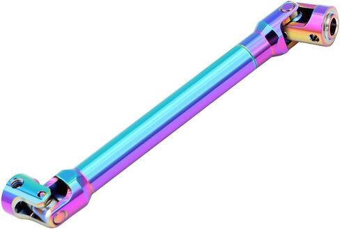 GLOBACT Colorful RC Drive Shaft Stainless Steel Driveshaft for Axial SCX10 TRX4 LCG Chassis Build 1/10 RC Crawler Upgrade Parts (60-76mm) in Saudi Arabia