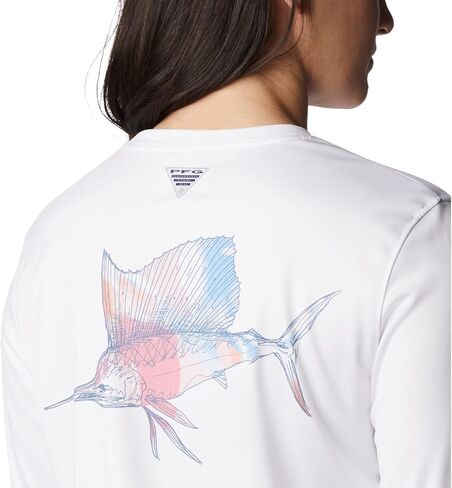 Columbia Women's Tidal Tee PFG Sailfish Flair Long Sleeve in Saudi Arabia