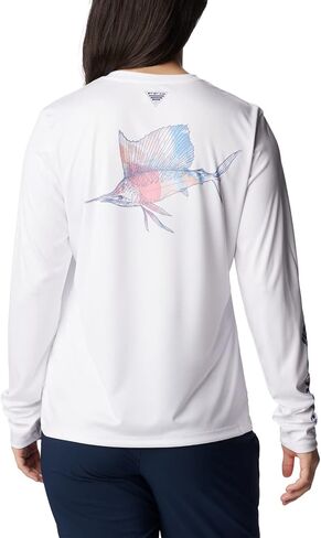 Columbia Women's Tidal Tee PFG Sailfish Flair Long Sleeve in Saudi Arabia