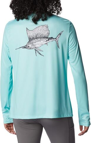 Columbia Women's Tidal Tee PFG Sailfish Flair Long Sleeve in Saudi Arabia