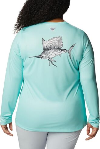 Columbia Women's Tidal Tee PFG Sailfish Flair Long Sleeve in Saudi Arabia