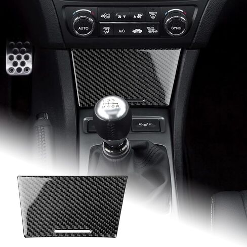 AIRSPEED for Acura ILX 2013-2022 Center Console Storage Box Panel Cover Carbon Fiber Interior Trim Accessories, Black in Saudi Arabia