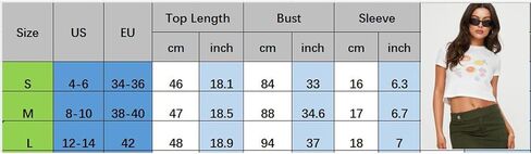 Women Y2K Aesthetic Graphic Baby Tees Short Sleeve Crewneck Fitted Crop Tops Teen Girl Summer Vintage White T Shirt in Saudi Arabia