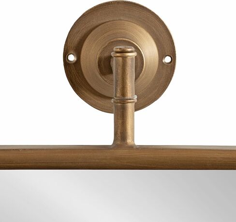 Kate and Laurel Darbridge Vintage Octagon Pivoting Mirror with Adjustable Design, 24x47, Gold in Saudi Arabia