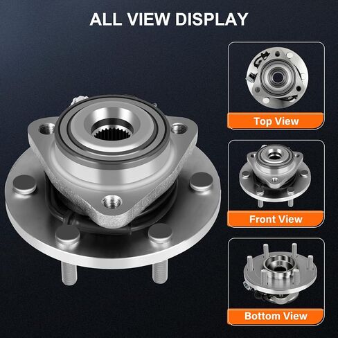 OCPTY قطعة واحدة جديدة ممتازة 515066 محمل العجلة الأمامية ومجموعة المحور مناسبة لـ 6 عروة مع ABS 2004-2007 لسيارة Infiniti QX56 2005-2007 Armada 2004 Pathfinder 2004-2007 Titan in Saudi Arabia
