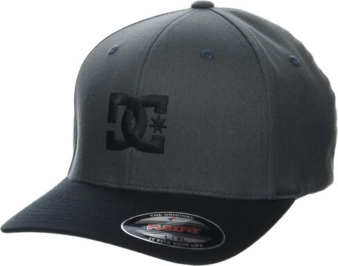 DC Men's Cap Star Flexfit Curve Brim Hat in Saudi Arabia