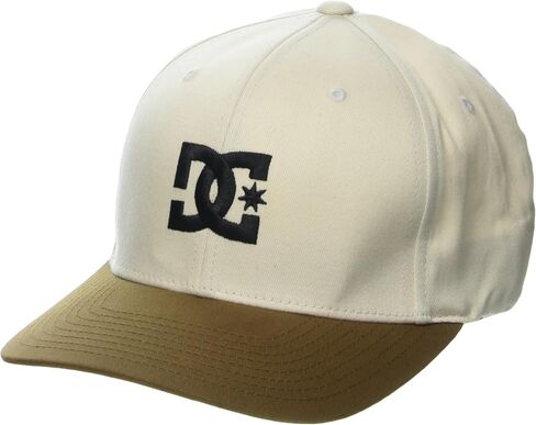 DC Men's Cap Star Flexfit Curve Brim Hat in Saudi Arabia