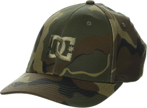 DC Men's Cap Star Flexfit Curve Brim Hat in Saudi Arabia