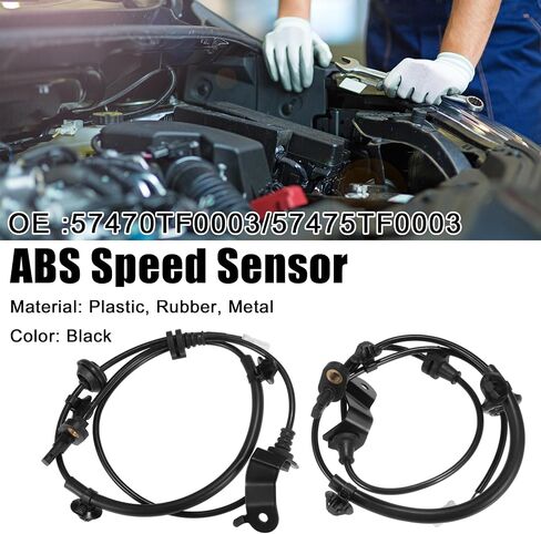 ACROPIX Car Rear Left Right ABS Wheel Speed Sensor Fit for Honda Fit 2009-2013 No.57470TF0003/57475TF0003 - Pack of 2 in Saudi Arabia