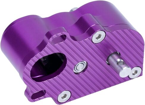 1/10 RC Transmission Speed Gearbox,LCG Crawler R2 Metal Transmission Low Center of Gravity Gearbox for 1/10 RC Car SCX10 TRX4 RC4WD Capra Axle DIY Chassis(Purple) in Kuwait