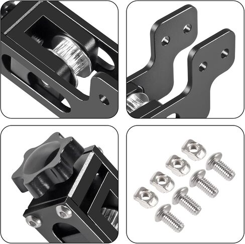 Upgrade 2020 Profile X-Axis Synchronous Belt Stretch Straighten Tensioner for 3D Printer Parts in Saudi Arabia