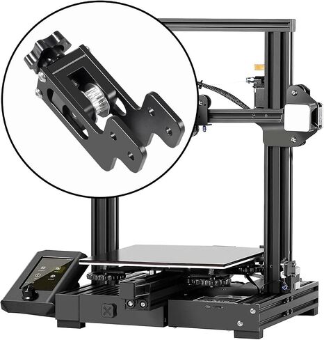 Upgrade 2020 Profile X-Axis Synchronous Belt Stretch Straighten Tensioner for 3D Printer Parts in Saudi Arabia
