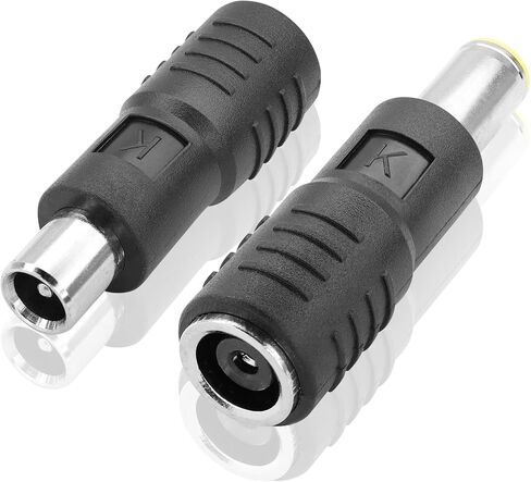 PNGKNYOCN DC 7909 to DC 8020 Adapter，DC 8mm Male to DC 8020 Female and DC 8020 Male to DC 8mm Female Connector, for Solar Panel RV Portable Power Station（2-Pack） in Saudi Arabia
