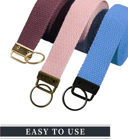 BRT Bearingshui 1 بوصة مفتاح فوب الأجهزة مع حلقات المفاتيح مجموعات 30 قطعة 5 ألوان، مجموعة أدوات سلسلة المفاتيح المعدنية لسلسلة المفاتيح المعصم، الحبل الرئيسي وسلسلة المفاتيح صنع لوازم الأجهزة in Kuwait