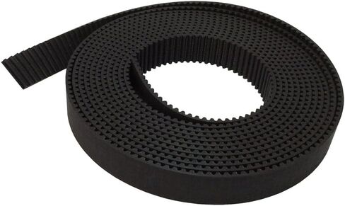 حزام توقيت HTD 3M بديل مفتوح، عرض 15 مم 5 أمتار حزام توقيت أسود، بولي يوريثين مع قلب فولاذي، ضوضاء منخفضة، مناسب للمركبة، طابعة ثلاثية الأبعاد، مضخة مياه، محرك، مروحة، آلة بيع in Kuwait