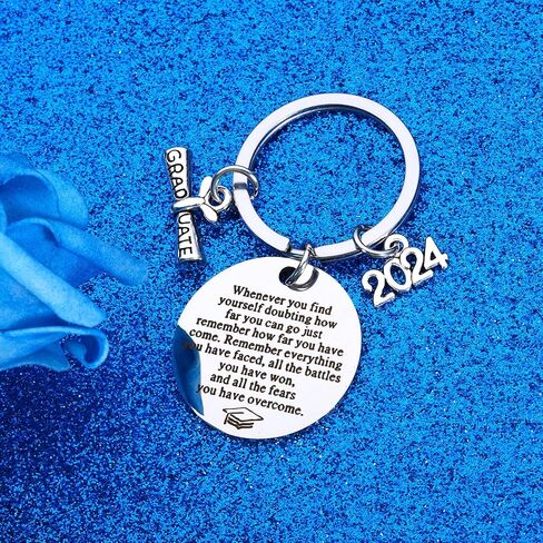 12pcs Graduation Keychains Bulk Graduation Gifts 2024 Class of 2024 Keychain Gifts Graduation Gifts for Him Her College Graduation Gifts for Women Men Graduation Gifts for Teens Boys Girls Senior 2024 in Saudi Arabia