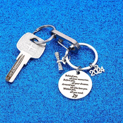 12pcs Graduation Keychains Bulk Graduation Gifts 2024 Class of 2024 Keychain Gifts Graduation Gifts for Him Her College Graduation Gifts for Women Men Graduation Gifts for Teens Boys Girls Senior 2024 in Saudi Arabia