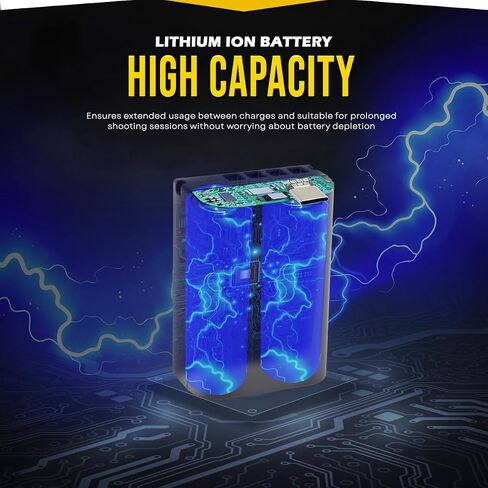 BM Premium BLX-1 High Capacity Battery with Built-in USB-C Charging Port for Olympus OM System OM-1, OM-1 Mark II, HLD-10 Cameras in Saudi Arabia