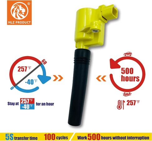 مجموعة ملفات إشعال عالية الأداء مكونة من 8 قطع متوافقة مع جاكوار S-Type Ford Thunderbird LINCOLN LS 3.9 4.0 4.2 V8 FD506 DG515 DG529 H2216C-Y in Kuwait