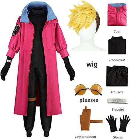 Vash the Stampede Costume Cloak Trench Trigun Vash Cosplay Outfit Uniform Halloween Men in Saudi Arabia