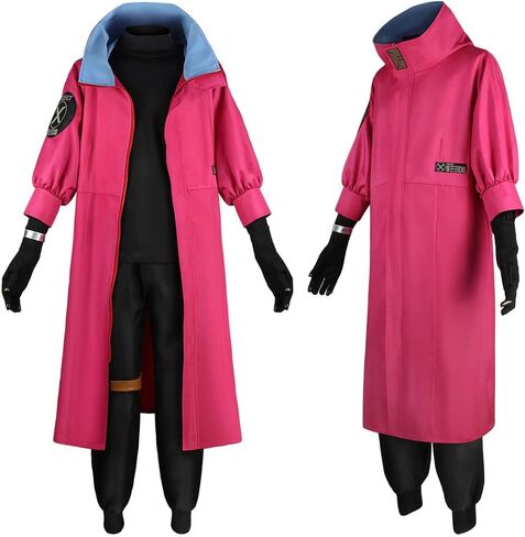Vash the Stampede Costume Cloak Trench Trigun Vash Cosplay Outfit Uniform Halloween Men in Saudi Arabia