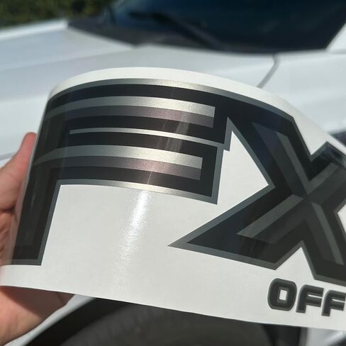 FX4 Off Road Decals for Truck, Replacement Bedside Stickers for F150 (2015-2020) Gray (Peel & Stick) in Saudi Arabia