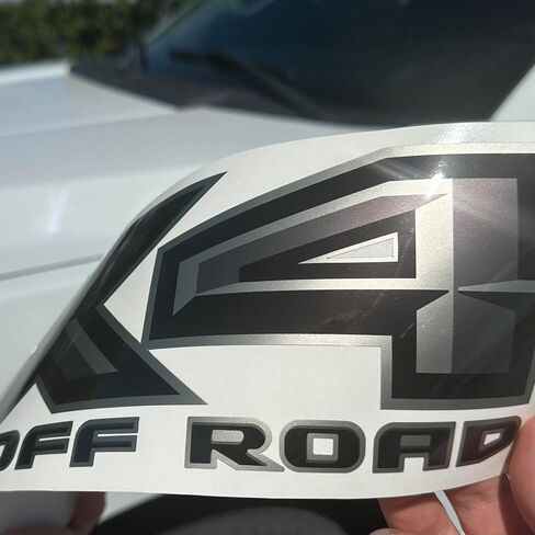 FX4 Off Road Decals for Truck, Replacement Bedside Stickers for F150 (2015-2020) Gray (Peel & Stick) in Saudi Arabia
