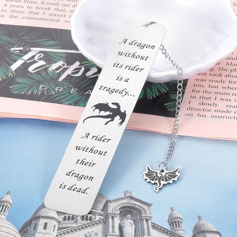 التنين ميرش للنساء والرجال التنين المرجعية له المرجعية الخيالية للفتيات في سن المراهقة بارد التنين كتاب علامة هدية لمحبي الكتاب محبي الكتب كتاب الملحقات هدية عيد ميلاد للكتاب الطالب الذي يذاكر كثيرا in Kuwait