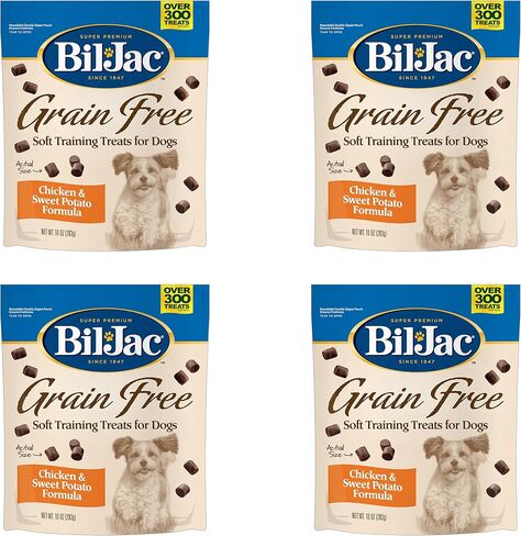 Bil-Jac Grain Free Soft Chicken Training Dog Treat (4 Pack) 10 oz Each in Saudi Arabia