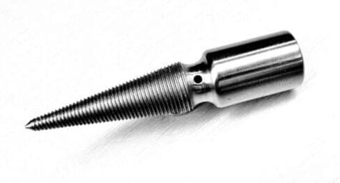 Spindle 3/8" Arbor Hole for Baldor Lathe Motor Spindle 3-1/2" Long Friction Grip Left Hand Tapered Threaded in Saudi Arabia